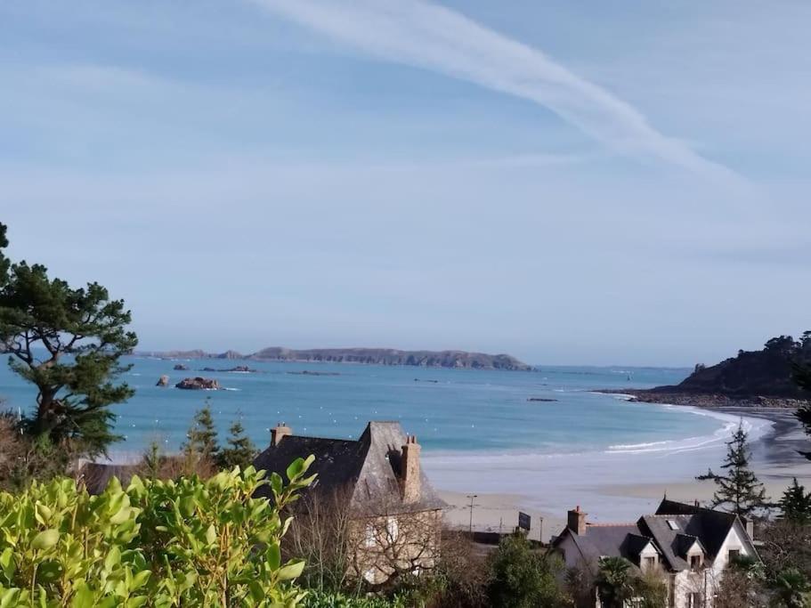 Studio Vue Mer - Plage De Trestraou Perros-Guirec Zewnętrze zdjęcie